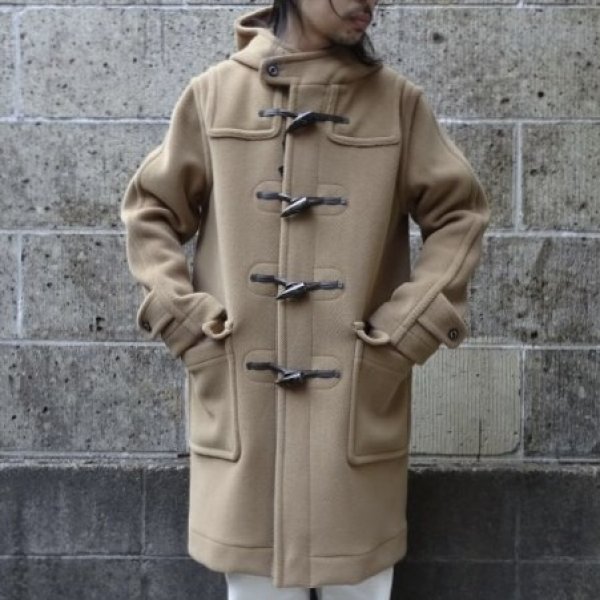画像2: INVERTERE (インバーティア) NEWTON ABBOT LONG DUFFLE COAT キャメル (ベージュ)
