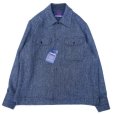 画像1: INVERTERE (インバーティア) CPO-SHIRT JKT C.グレー ヘリンボーン (1)