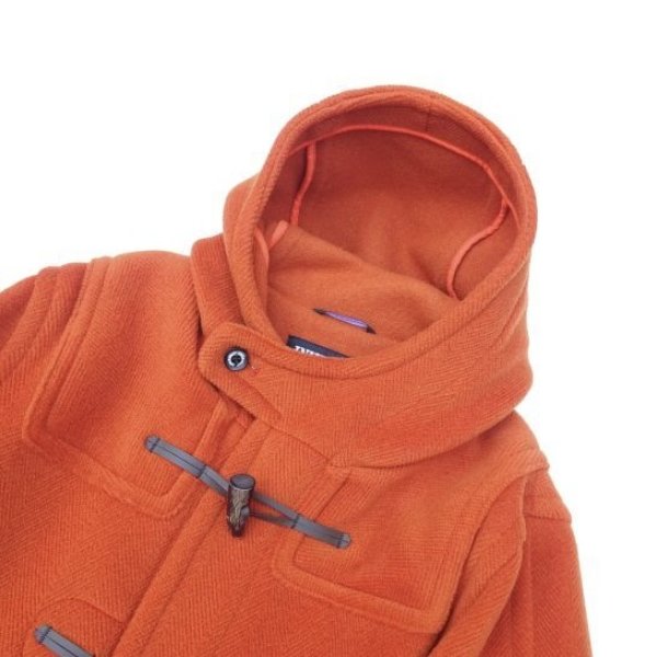 画像5: INVERTERE (インバーティア) NEWTON ABBOT DUFFLE COAT バーントオレンジ