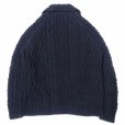 画像6: INVERALLAN (インバーアラン) 3A Lumber Cardigan Denim Cotton ブラックデニム