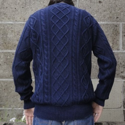 他の写真3: Original Blues (オリジナルブルース) ARAN CABLE ネイビー