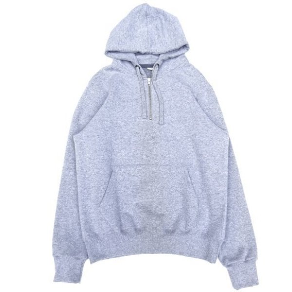 画像1: VESTI (ヴェスティ) STRETCH CAPPUCCIO ZIP グレー