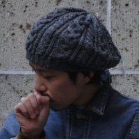 WARREN SCOTT (ウォーレンスコット) BERET チャコール