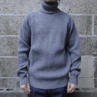 VINCENT ET MIREILLE (ヴァンソンエミレイユ) TURTLE NECK SWEATER 8GG AZE グレー