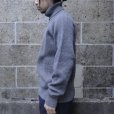 画像2: VINCENT ET MIREILLE (ヴァンソンエミレイユ) TURTLE NECK SWEATER 8GG AZE グレー (2)