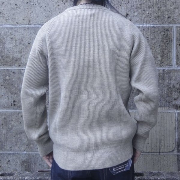 画像6: VINCENT ET MIREILLE (ヴァンソンエミレイユ) CREW NECK SWEATER 8GG AZE ナチュラル