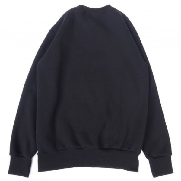 画像2: VESTI (ヴェスティ) FELPA SOFT GIRO COLLO ブラック
