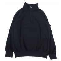 VESTI (ヴェスティ) FELPA MANICA RAGLAN ブラック