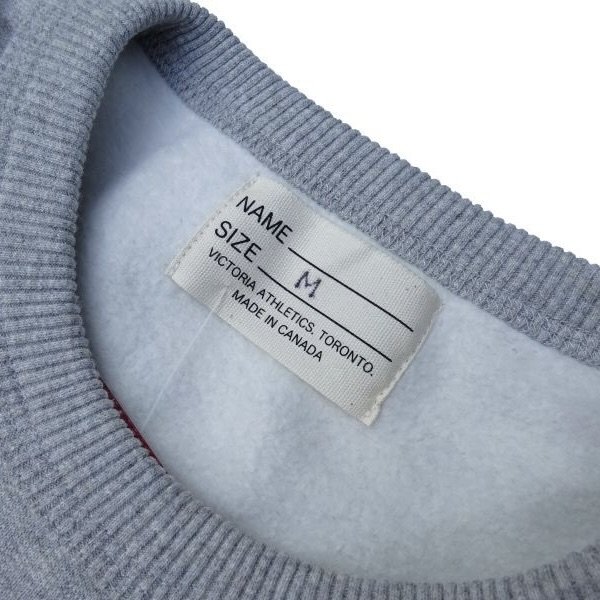 画像3: VICTORIA ATHLETICS (ヴィクトリア アスレチックス) CREWNECK SWEAT グレーミックス