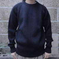 VINCENT ET MIREILLE (ヴァンソンエミレイユ) CREW NECK SWEATER 8GG AZE ブラック