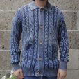 画像7: Original Blues (オリジナルブルース) CABLE JACKET ウォッシュブルー サンプル