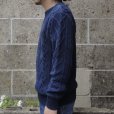 画像6: Original Blues (オリジナルブルース) ARAN CABLE ネイビー