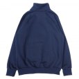 画像2: VESTI (ヴェスティ) FELPA MANICA RAGLAN ネイビー (2)