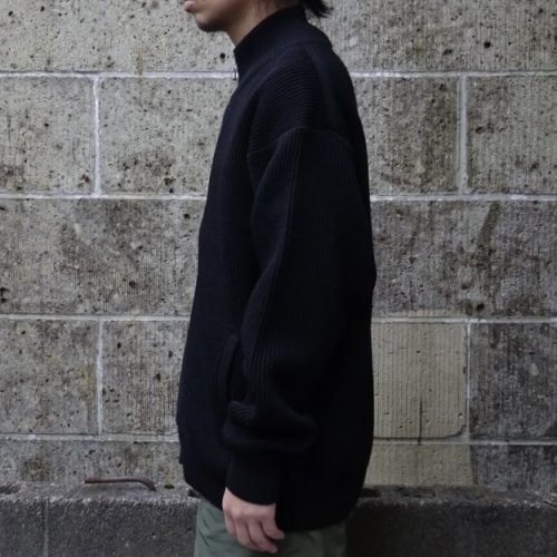 他の写真2: VINCENT ET MIREILLE (ヴァンソンエミレイユ) FULL ZIP SWEATER ブラック