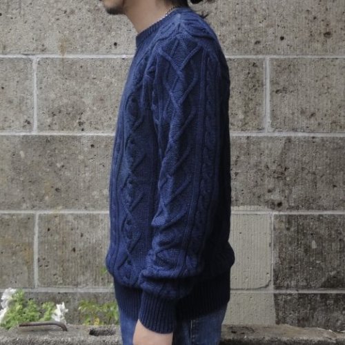 他の写真2: Original Blues (オリジナルブルース) ARAN CABLE ネイビー