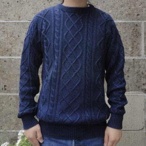 他の写真1: Original Blues (オリジナルブルース) ARAN CABLE ネイビー