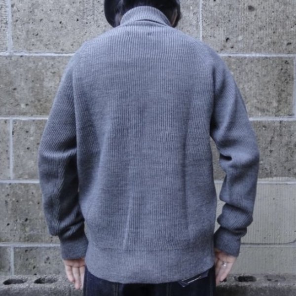 画像6: VINCENT ET MIREILLE (ヴァンソンエミレイユ) TURTLE NECK SWEATER 8GG AZE グレー