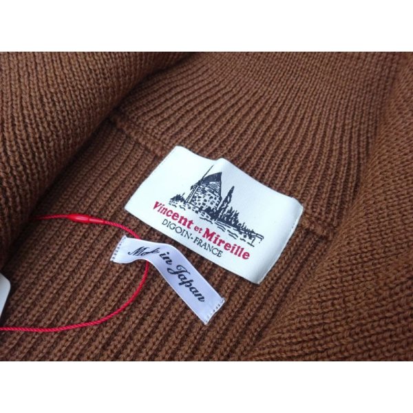 画像3: VINCENT ET MIREILLE (ヴァンソンエミレイユ) FULL ZIP SWEATER ブロンド