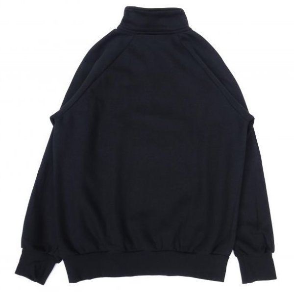 画像2: VESTI (ヴェスティ) FELPA MANICA RAGLAN ブラック