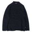 画像1: Original Blues (オリジナルブルース) ROLLNECK ブラック (1)