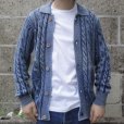 画像6: Original Blues (オリジナルブルース) CABLE JACKET ウォッシュブルー サンプル