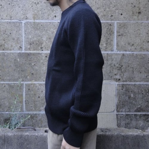 他の写真2: VINCENT ET MIREILLE (ヴァンソンエミレイユ) CREW NECK SWEATER 8GG AZE ブラック