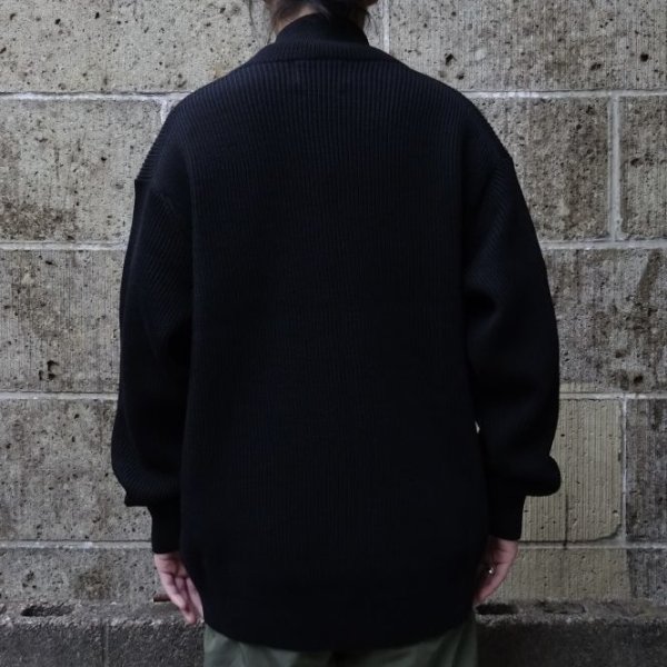 画像7: VINCENT ET MIREILLE (ヴァンソンエミレイユ) FULL ZIP SWEATER ブラック