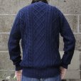 画像7: Original Blues (オリジナルブルース) ARAN CABLE ネイビー