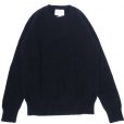 画像4: VINCENT ET MIREILLE (ヴァンソンエミレイユ) CREW NECK SWEATER 8GG AZE ブラック