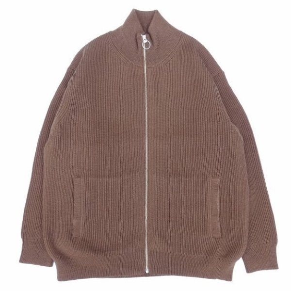 画像1: VINCENT ET MIREILLE (ヴァンソンエミレイユ) FULL ZIP SWEATER ブロンド