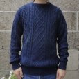画像5: Original Blues (オリジナルブルース) ARAN CABLE ネイビー