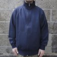 画像1: VESTI (ヴェスティ) FRENCH TERRY ZIP JACKET ネイビー (1)