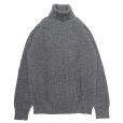 画像4: VINCENT ET MIREILLE (ヴァンソンエミレイユ) TURTLE NECK SWEATER 8GG AZE グレー