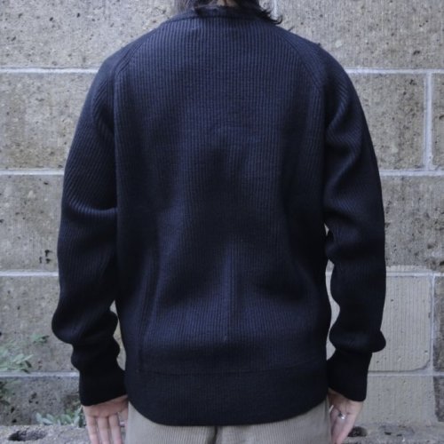 他の写真3: VINCENT ET MIREILLE (ヴァンソンエミレイユ) CREW NECK SWEATER 8GG AZE ブラック