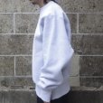 画像2: CAMBER (キャンバー) CROSS KNIT CREW NECK グレー (2)