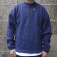 画像1: CAMBER (キャンバー) X-TREME WEIGHT JERSEY HENLEY NECK ネイビー (1)