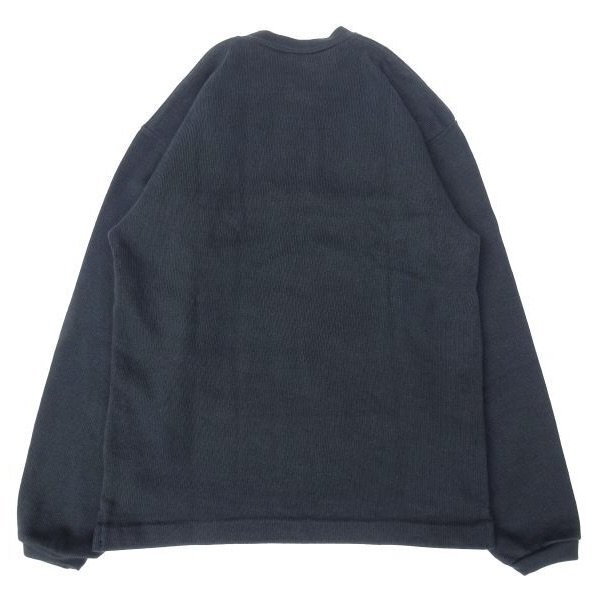 画像2: CAMBER (キャンバー) X-TREME WEIGHT JERSEY HENLEY NECK ブラック