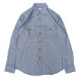 画像1: CAMCO (カムコ) WORK L/S  CHAMBRAY ブラック (1)