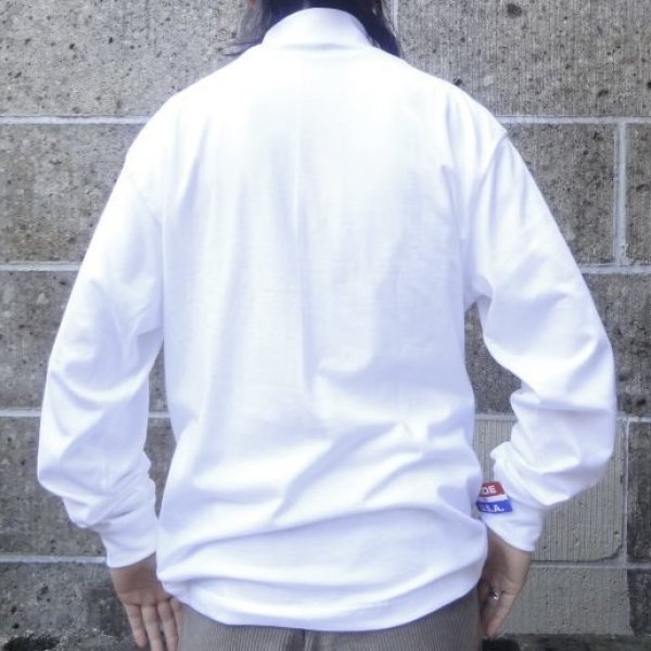 画像6: CAMBER (キャンバー) MOCK L/S FINEST 6oz ホワイト