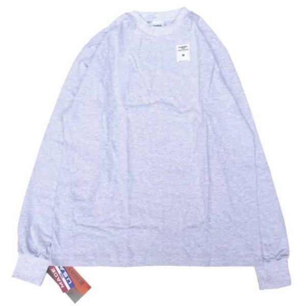 画像1: CAMBER (キャンバー) 8oz MAX-WEIGHT JERSEY LONG SLEEVE T-Shirt グレー