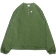画像4: CAMBER (キャンバー) X-TREME WEIGHT JERSEY HENLEY NECK オリーブ