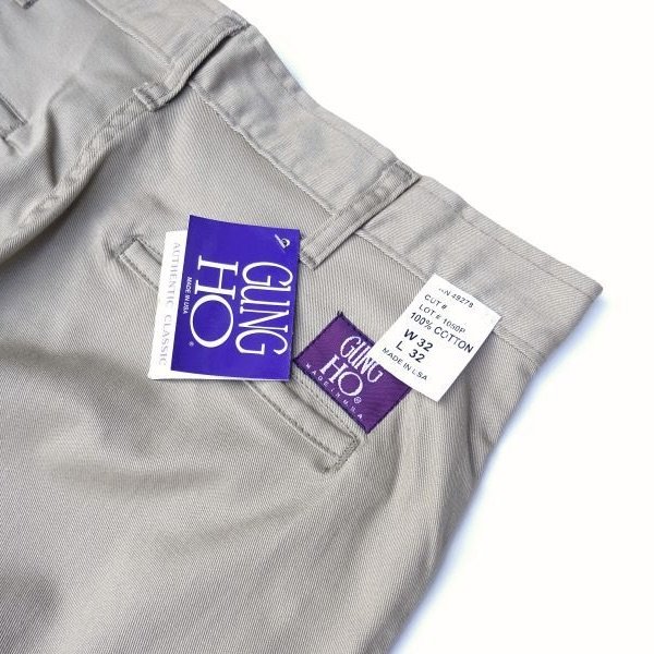 画像5: GUNG HO (ガンホー) MILITARY CHINO PANTS カーキ