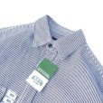 画像4: KEY (キー) Long Sleeve Button Front Logger Shirt ヒッコリーストライプ