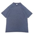 画像1: CalCru (カルクルー) 5.5oz Adult 1/16 microstripe T-shirt ブラック (1)