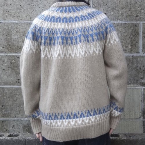 他の写真3: GUERNSEY WOOLLENS (ガンジーウーレンズ) ICEMAN CREW NECK ベージュ