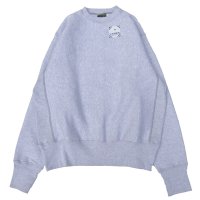 CAMBER (キャンバー) CROSS KNIT CREW NECK グレー