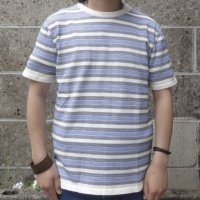 Country of Origin (カントリーオブオリジン) DECK CHAIR TEE ブルー