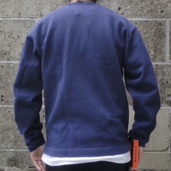 画像6: CAMBER (キャンバー) X-TREME WEIGHT JERSEY HENLEY NECK ネイビー