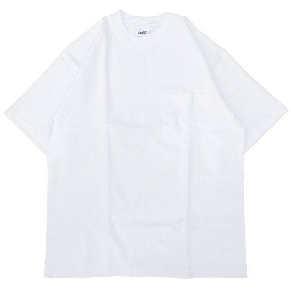 画像1: CAMBER (キャンバー) 8oz MAX WEIGHT POCKET T-Shirts ホワイト