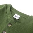 画像6: CAMBER (キャンバー) X-TREME WEIGHT JERSEY HENLEY NECK オリーブ